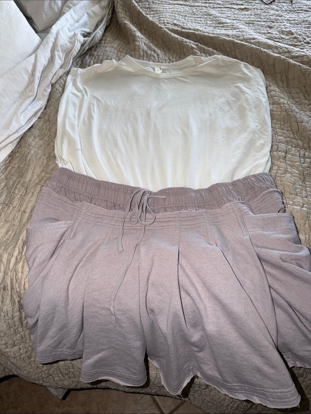 Daily Practice Anthropologie Women’s Lavender skirt with sleeveless top attached - Picture 3 of 16